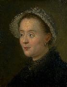 Portrait of a young woman with cap Bernhard Rode